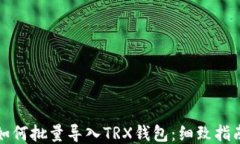 如何批量导入TRX钱包：细致指南