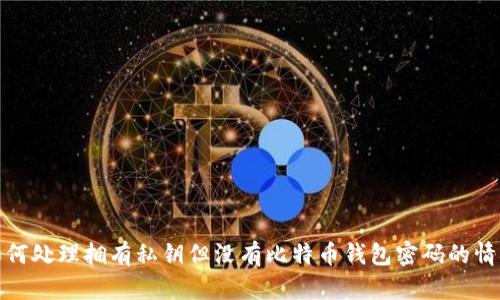 如何处理拥有私钥但没有比特币钱包密码的情况