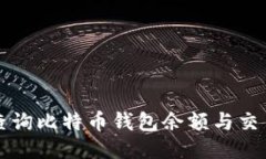 如何查询比特币钱包余额与交易记录